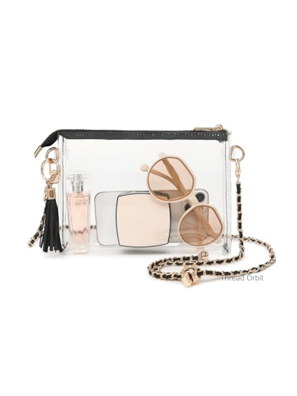 Clear Crossbody Bag Stadium Approved Small PVC Purse